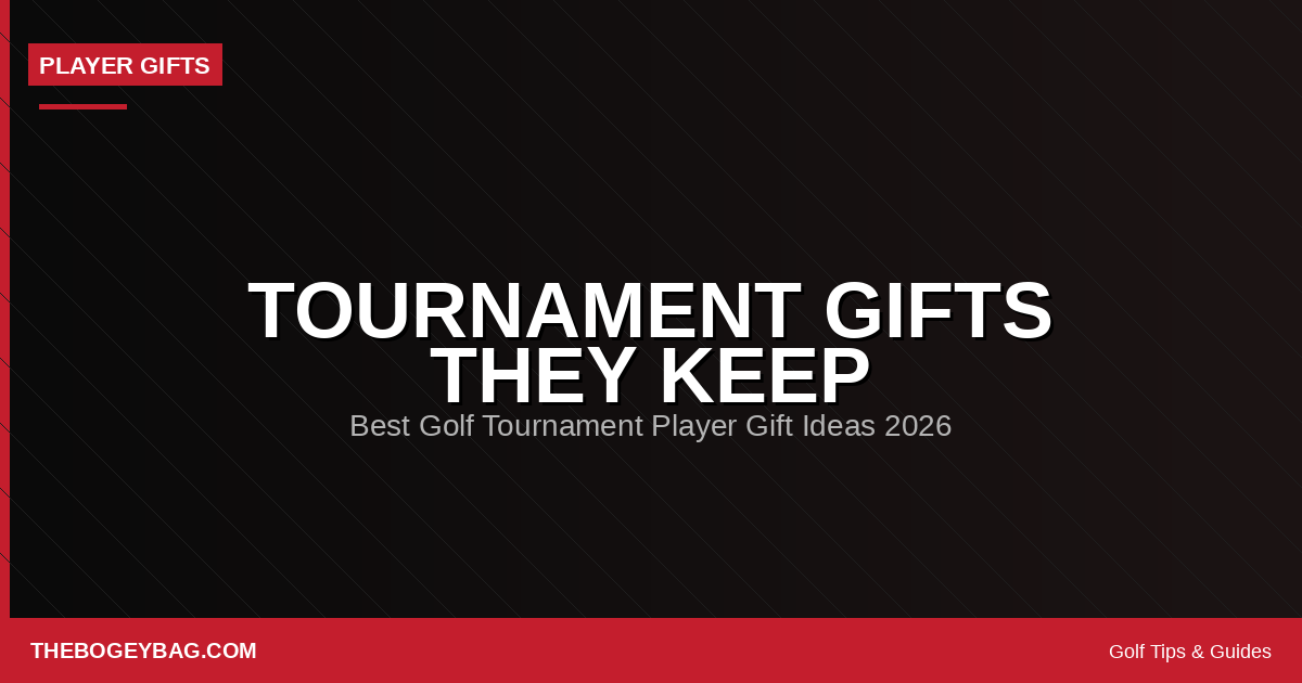 Best golf tournament player gift ideas 2026