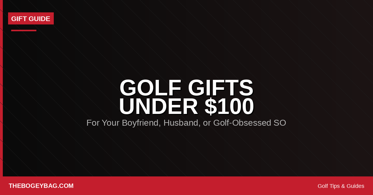 Top 5 golf gifts for boyfriend or husband under $100 — 2026 guide