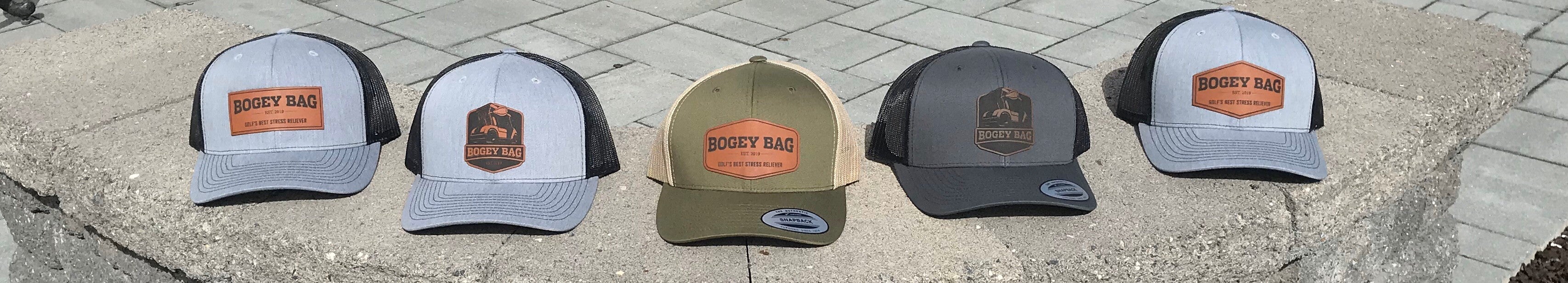 Customizable Mesh Bogey Bag Snapback Hat